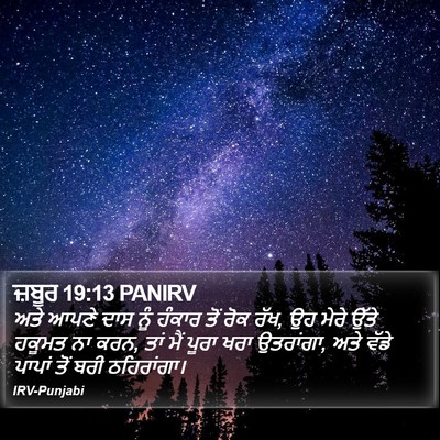 ਜ਼ਬੂਰ 19:13 PANIRV Bible Verse Image