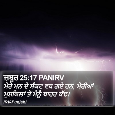 ਜ਼ਬੂਰ 25:17 PANIRV Bible Verse Image
