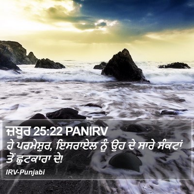 ਜ਼ਬੂਰ 25:22 PANIRV Bible Verse Image