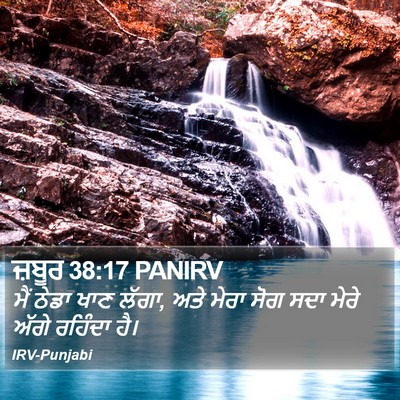 ਜ਼ਬੂਰ 38:17 PANIRV Bible Verse Image