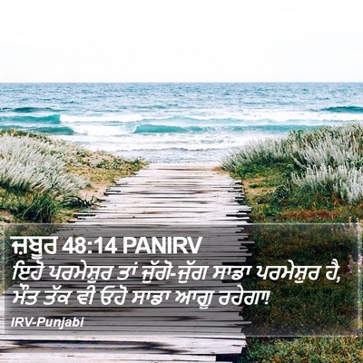 ਜ਼ਬੂਰ 48:14 PANIRV Bible Verse Image