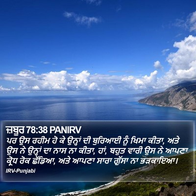 ਜ਼ਬੂਰ 78:38 PANIRV Bible Verse Image