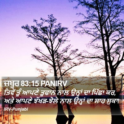 ਜ਼ਬੂਰ 83:15 PANIRV Bible Verse Image