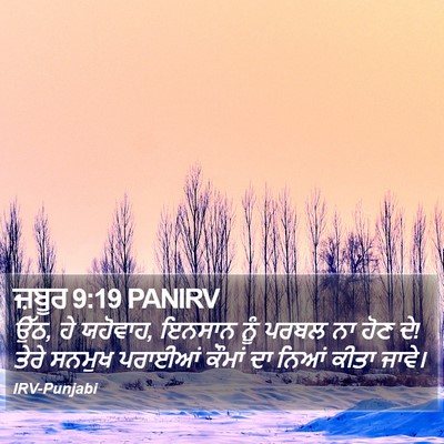 ਜ਼ਬੂਰ 9:19 PANIRV Bible Verse Image