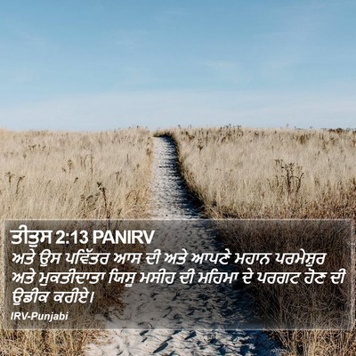 ਤੀਤੁਸ 2:13 PANIRV Bible Verse Image