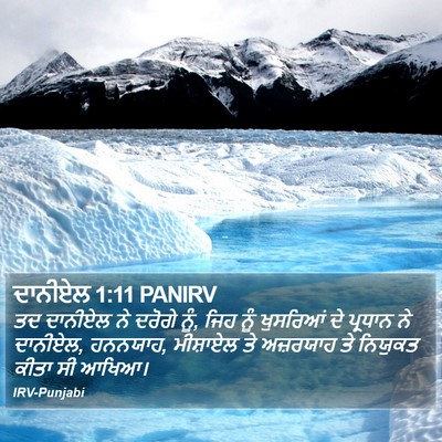 ਦਾਨੀਏਲ 1:11 PANIRV Bible Verse Image