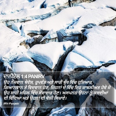 ਦਾਨੀਏਲ 1:4 PANIRV Bible Verse Image