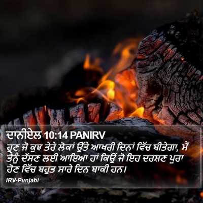 ਦਾਨੀਏਲ 10:14 PANIRV Bible Verse Image