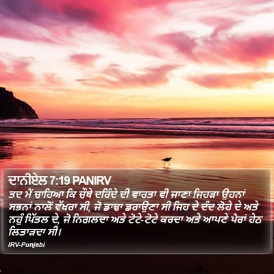 ਦਾਨੀਏਲ 7:19 PANIRV Bible Verse Image