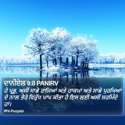ਦਾਨੀਏਲ 9:8 PANIRV Bible Verse Image