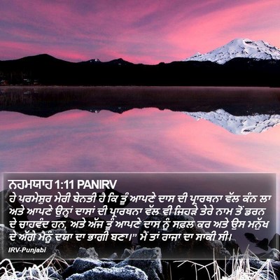ਨਹਮਯਾਹ 1:11 PANIRV Bible Verse Image