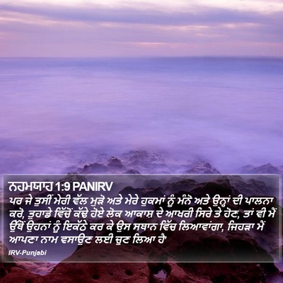 ਨਹਮਯਾਹ 1:9 PANIRV Bible Verse Image