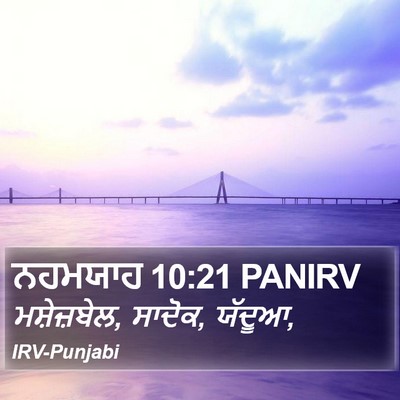 ਨਹਮਯਾਹ 10:21 PANIRV Bible Verse Image