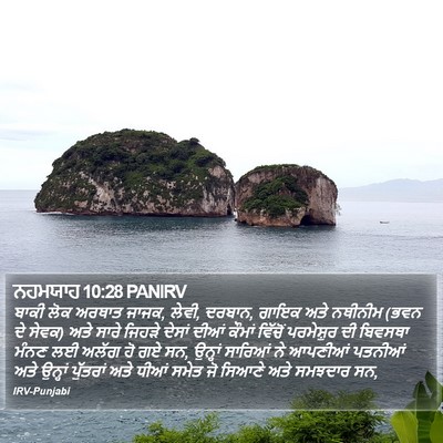 ਨਹਮਯਾਹ 10:28 PANIRV Bible Verse Image