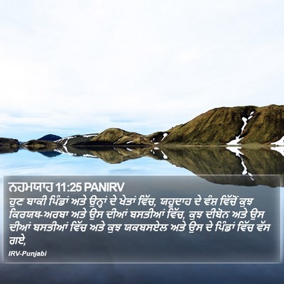 ਨਹਮਯਾਹ 11:25 PANIRV Bible Verse Image