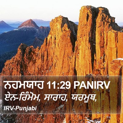 ਨਹਮਯਾਹ 11:29 PANIRV Bible Verse Image
