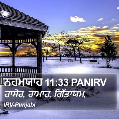 ਨਹਮਯਾਹ 11:33 PANIRV Bible Verse Image