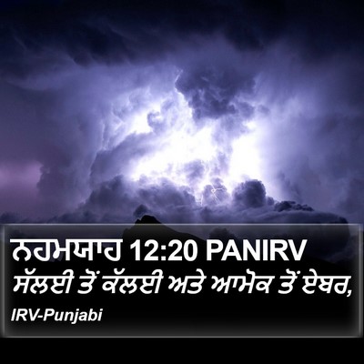 ਨਹਮਯਾਹ 12:20 PANIRV Bible Verse Image