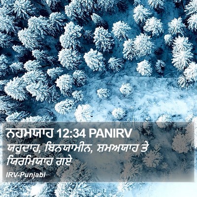 ਨਹਮਯਾਹ 12:34 PANIRV Bible Verse Image