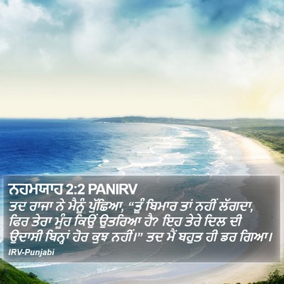 ਨਹਮਯਾਹ 2:2 PANIRV Bible Verse Image