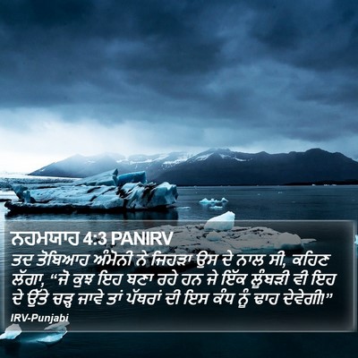 ਨਹਮਯਾਹ 4:3 PANIRV Bible Verse Image