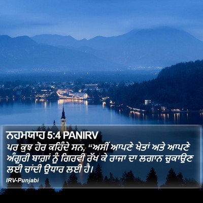 ਨਹਮਯਾਹ 5:4 PANIRV Bible Verse Image