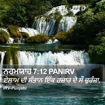 ਨਹਮਯਾਹ 7:12 PANIRV Bible Verse Image