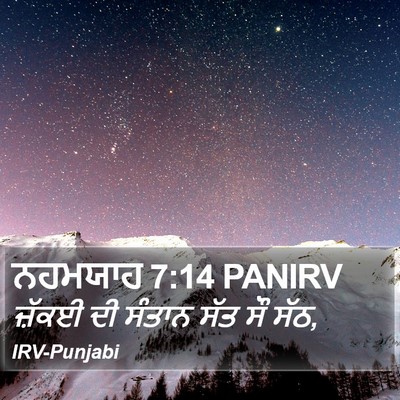 ਨਹਮਯਾਹ 7:14 PANIRV Bible Verse Image