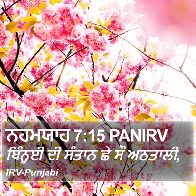 ਨਹਮਯਾਹ 7:15 PANIRV Bible Verse Image