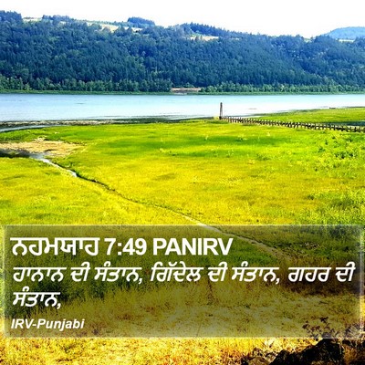 ਨਹਮਯਾਹ 7:49 PANIRV Bible Verse Image