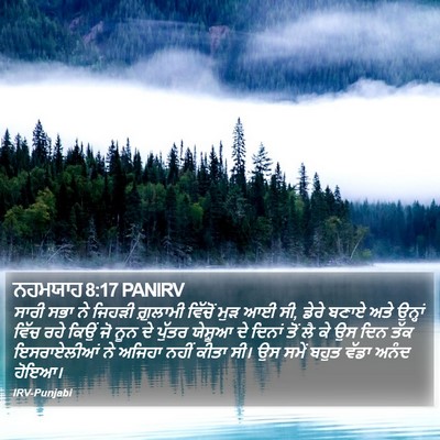 ਨਹਮਯਾਹ 8:17 PANIRV Bible Verse Image