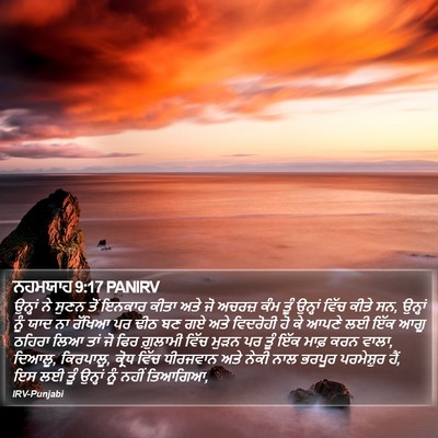 ਨਹਮਯਾਹ 9:17 PANIRV Bible Verse Image
