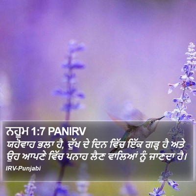 ਨਹੂਮ 1:7 PANIRV Bible Verse Image