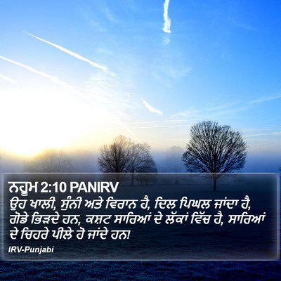 ਨਹੂਮ 2:10 PANIRV Bible Verse Image