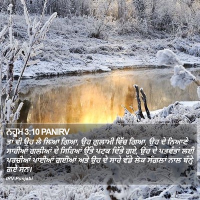 ਨਹੂਮ 3:10 PANIRV Bible Verse Image