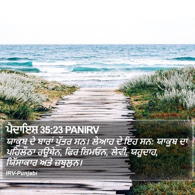 ਪੈਦਾਇਸ਼ 35:23 PANIRV Bible Verse Image