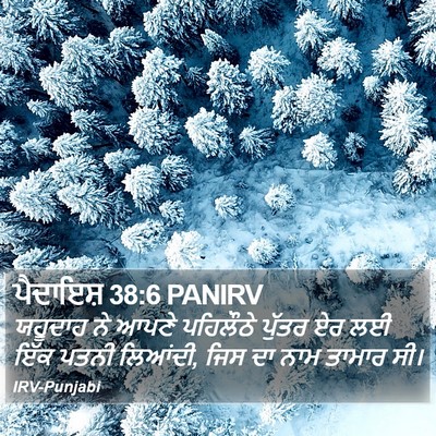 ਪੈਦਾਇਸ਼ 38:6 PANIRV Bible Verse Image