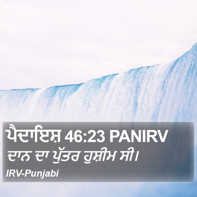 ਪੈਦਾਇਸ਼ 46:23 PANIRV Bible Verse Image