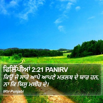 ਫਿਲਿੱਪੀਆਂ 2:21 PANIRV Bible Verse Image