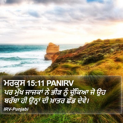 ਮਰਕੁਸ 15:11 PANIRV Bible Verse Image