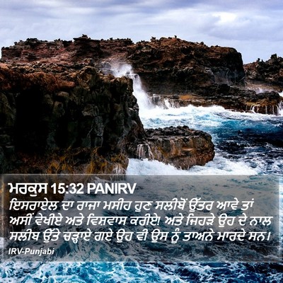 ਮਰਕੁਸ 15:32 PANIRV Bible Verse Image