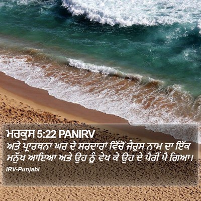 ਮਰਕੁਸ 5:22 PANIRV Bible Verse Image