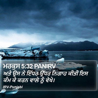 ਮਰਕੁਸ 5:32 PANIRV Bible Verse Image