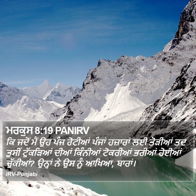 ਮਰਕੁਸ 8:19 PANIRV Bible Verse Image