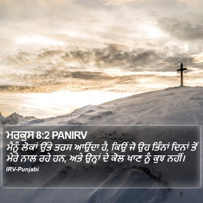 ਮਰਕੁਸ 8:2 PANIRV Bible Verse Image
