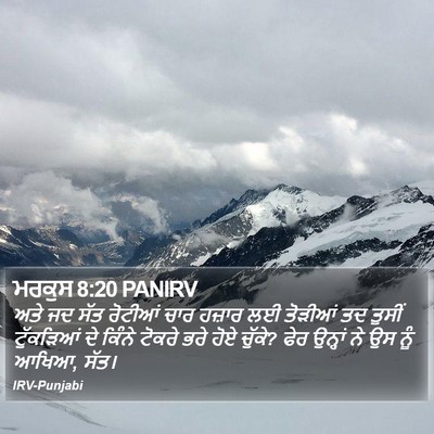 ਮਰਕੁਸ 8:20 PANIRV Bible Verse Image