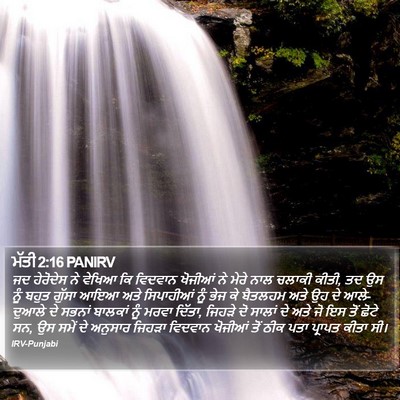 ਮੱਤੀ 2:16 PANIRV Bible Verse Image