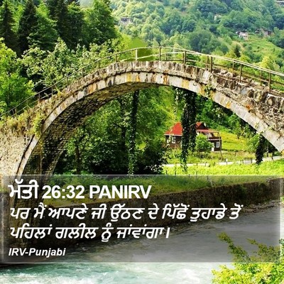 ਮੱਤੀ 26:32 PANIRV Bible Verse Image
