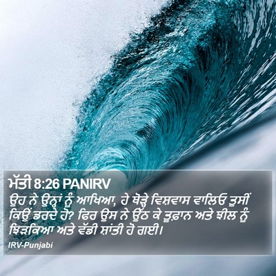ਮੱਤੀ 8:26 PANIRV Bible Verse Image