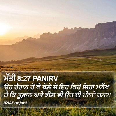 ਮੱਤੀ 8:27 PANIRV Bible Verse Image
